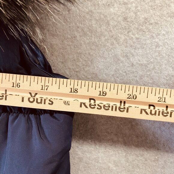 Soft Surroundings Faux Fur Vest Size Small Puffer Full Zip Warm S - Picture 7 of 12